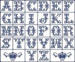 (image for) Alphabet Sampler Crowns